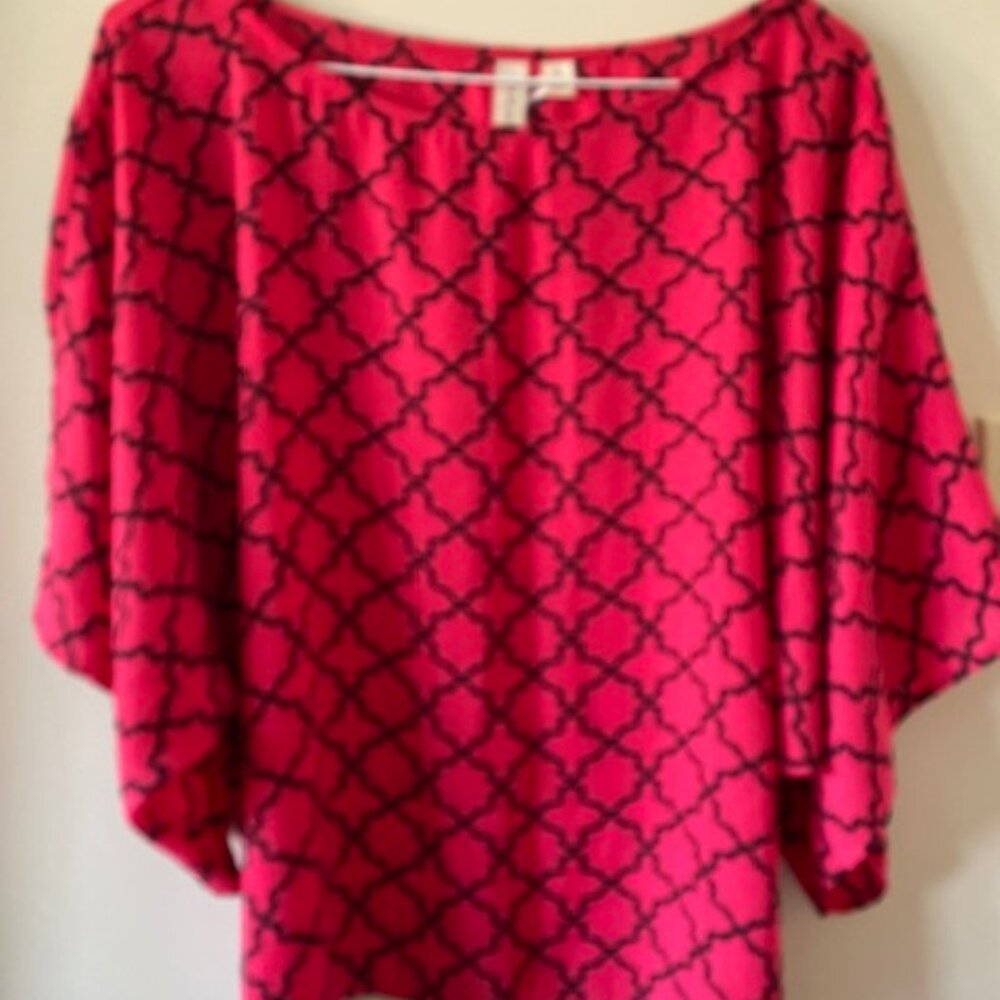 Tecera Batwing Blouse Size L